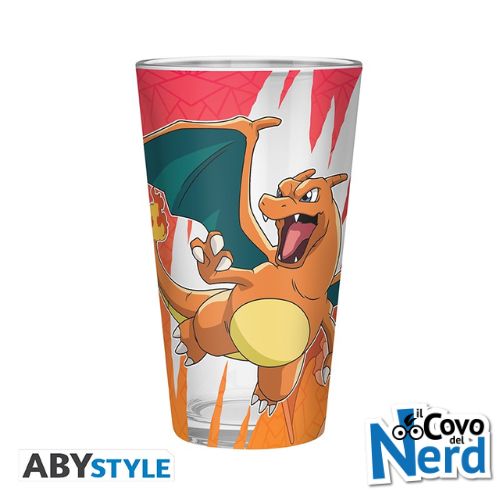  Large Glass Premium - 400ml - Charizard - ABYVER212