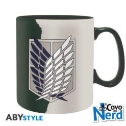 Tazza emblema corpo di ricerca - Attack on Titan 460 ml