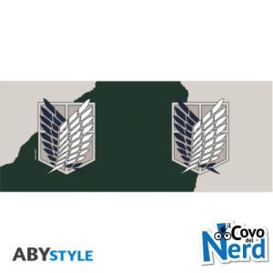 Tazza emblema corpo di ricerca - Attack on Titan 460 ml - ABYMUGA450