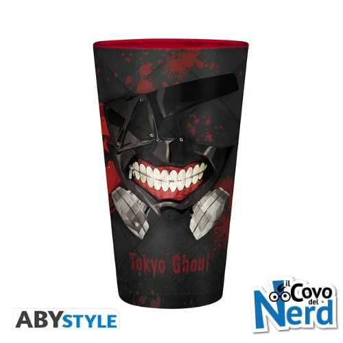 Bicchiere Ken Kaneki - Tokyo Ghoul Large Glass - 400ml - ABYVER186