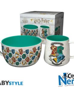 Breakfast Set Mug + Bowl - le quattro casate - Harry Potter - BS0039