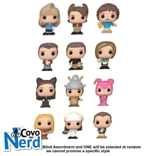 Friends Bitty POP! Vinyl Figure Display - Mystery Pop - 2,5 cm