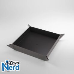 Magnetic Dice Tray Rettangolo Nero/Grigio - Gamegenic