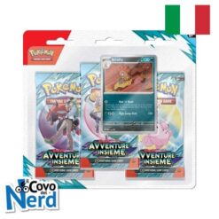 Pokémon TCG - Blister 3-buste Avventure Insieme Scrafty ITA