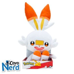Scorbunny peluche 30 cm - Pokémon Plush Figure Jazwares