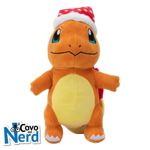 Pokémon Charmander Christmas 20 cm - Pokémon Plush Figure