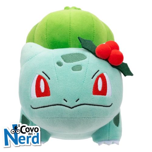 Pokémon Bulbasaur Winter 20 cm - Pokémon Plush Figure