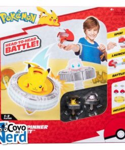 Pokémon Battle Spinner 2 pack Mew e Pikachu