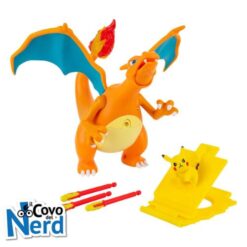 Pokémon Interactive Action Figure Charizard e Pikachu 15 cm