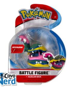 Pokémon Battle Figure Mini Figure Alolan Muk 5 cm