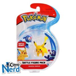 Pokémon Battle Figure Mini Figure Pikachu & Poplio 5 cm
