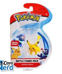 Pokémon Battle Figure Mini Figure Pikachu & Poplio 5 cm