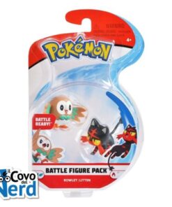 Pokémon Battle Figure Mini Figure Rowlet & Litten 5 cm