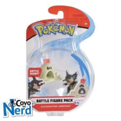 Pokémon Battle Figure Mini Figure Alolan Rattata & Sandygast 5 cm