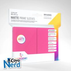 100 Matte Prime Sleeves - Rosa - Gamegenic