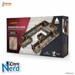 Dwarven Mine PrismaCastโข Pre-Painted Terrain