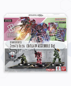 Gundam Card Game - Zeon's Rush - Starter Set Assembled [ST03A]