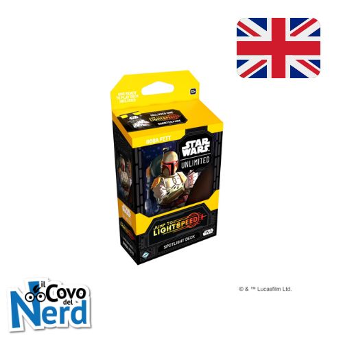 Jump to Lightspeed Boba Fett Deck Star Wars Unlimited TCG ENG