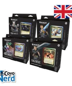 Final Fantasy Commander Deck Display ENG Magic the Gathering (4 Mazzi)