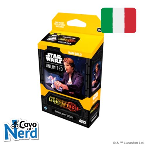 Salto nell'Iperspazio Han Solo Deck Star Wars Unlimited TCG ITA