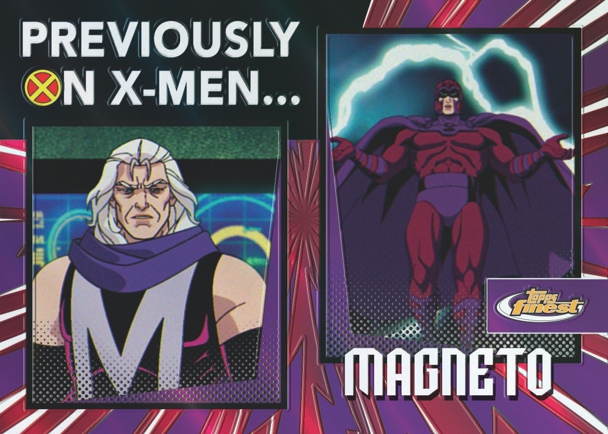 Topps Finest® X-Men 97' 2025 - Hobby Box - 12 Bustine da 5 Cards - immagine 6