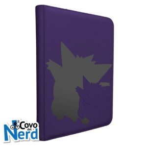 Gengar 9 Pocket Pro - Binder Zippered Album per Pokémon - Ultra Pro