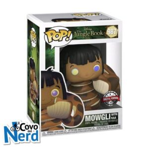 Funko POP! Disney: The Jungle Book - Mowgli with Kaa 987 Special Edition