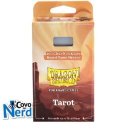 100 Dragon Shield Sleeves - per giochi da tavolo - DS BGS Tarot - 70X120