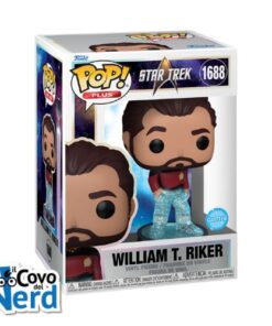 Funko POP! Plus: Star Trek - William T Riker 1688 Glitter