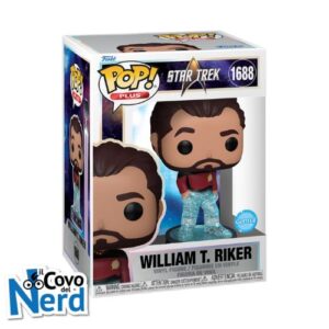 Funko POP! Plus: Star Trek - William T Riker 1688 Glitter