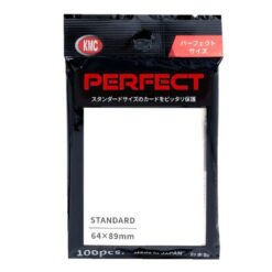 100 KMC Standard Sleeves Perfect Size