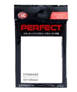 100 KMC Standard Sleeves Perfect Size