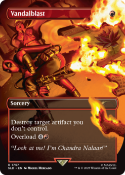 Alternative view of Secret Lair X Marvel's Deadpool Non Foil Magic The Gathering - ENG