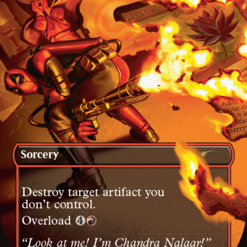 Secret Lair X Marvel's Deadpool Non Foil Magic The Gathering - ENG