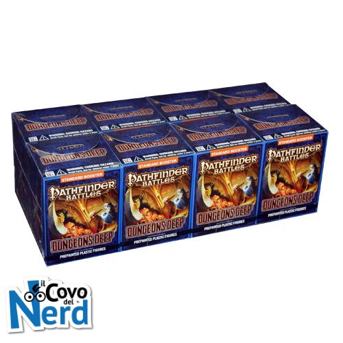 Pathfinder Battles - Dungeons Deep - Standard Booster Brick (8 Packs)