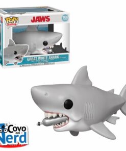 Funko POP! Movies Super: Jaws - Great White Shark with scuba Tank 759