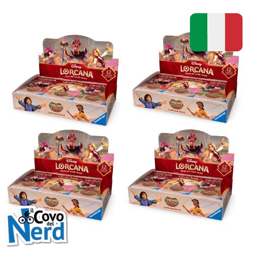 Il Regno di Jafar - Case da 4 Box - Lorcana TCG Disney - ITA