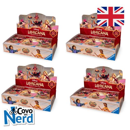 Reign of Jafar - Case da 4 Box - Lorcana TCG Disney - ENG