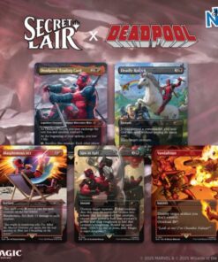 Secret Lair X Marvel's Deadpool Magic The Gathering - ENG