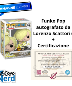 Funko POP! Animation: One Piece - Sangoro 1473 Autografato da Lorenzo Scattorin