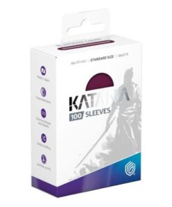 Katana Standard Sleeves Radiant Plum - Ultimate Guard (100 Sleeves)