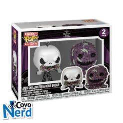 Funko POP! Keychain: The Nightmare Before Christmas - Jack Skellington & Oogie Boogie