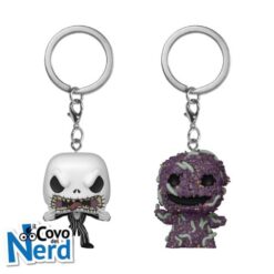 Funko POP! Keychain: The Nightmare Before Christmas - Jack Skellington & Oogie Boogie