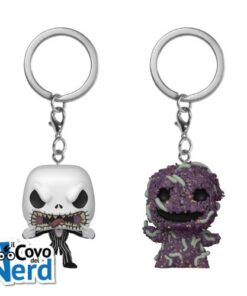 Funko POP! Keychain: The Nightmare Before Christmas - Jack Skellington & Oogie Boogie