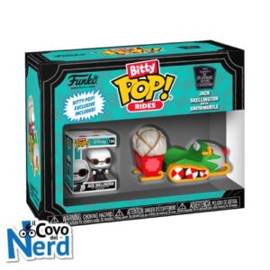 Bitty POP! Town Nightmare Before Christmas: Jack Skellington & Snowmobile