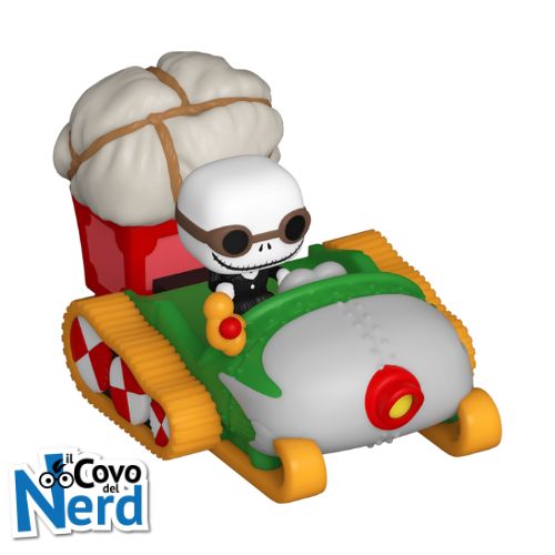 Bitty POP! Town Nightmare Before Christmas: Jack Skellington & Snowmobile