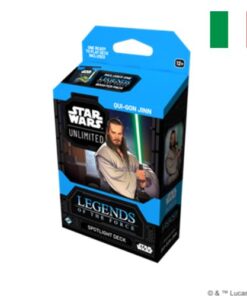 Legends of the Force Qui-Gon Jinn Deck Star Wars Unlimited TCG ITA