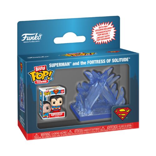 Bitty POP! Town DC: Superman and the Fortress of Solitude