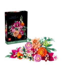 Lego Icons Botanical - Bouquet di Fiori Rosa 