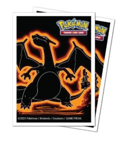 Neon Kanto - Charizard Bustine Protettive (65pz..) per Pokémon - Ultra Pro